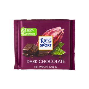 Chocolat Ritter Sport Halbbitter 50% noir 100 g