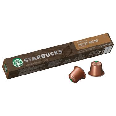 10 Capsules House Blend Lungo Starbucks by Nespresso 57g