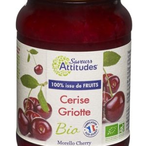 Saveurs et Fruits Préparation 100% Fruits Cerise Griotte 310G