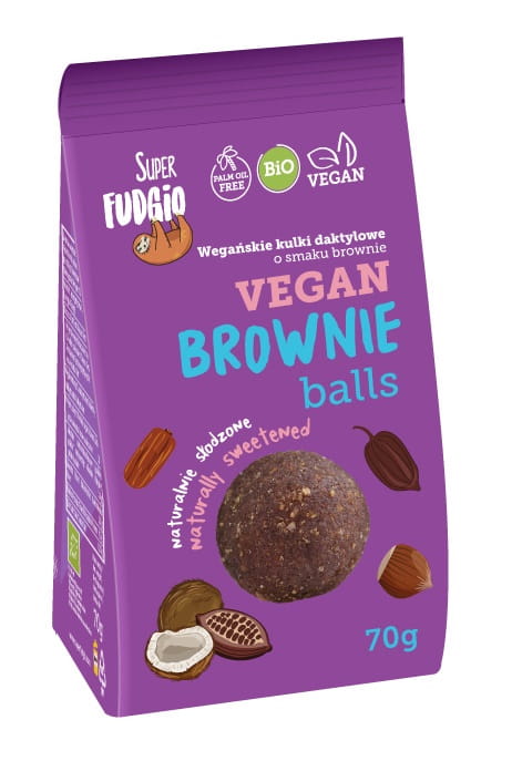 Super Fudgio Boules Dattes Brownie 70G