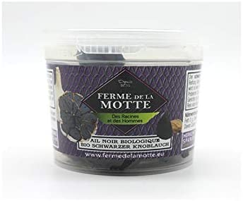 Ferme de la Motte Ail Noir Fermenté Pot de Gousses Décortiquées 60G