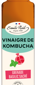Emile Noel Vinaigre Kombucha Grenade Basilic Sacré 250Ml