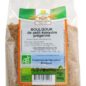 Moulin des Moines Boulgour de Petit Épeautre Prégermé 500G