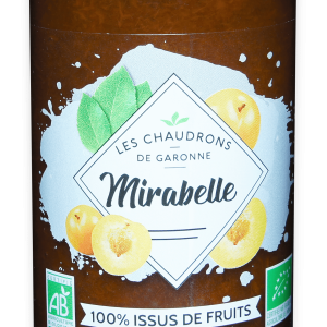 Les Chaudrons de Garonne Préparation 100% Fruits Mirabelle 275G