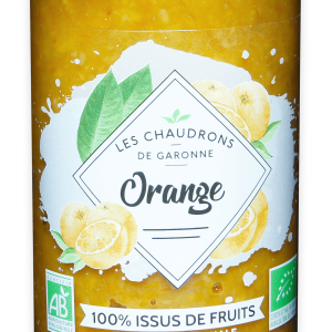 Les Chaudrons de Garonne Préparation 100% Fruits Orange 275G