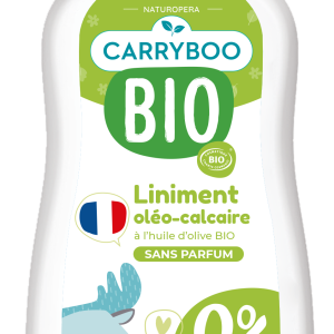 Carryboo Liniment Oléo-calcaire à l’Huile d’Olive sans Parfum 450Ml