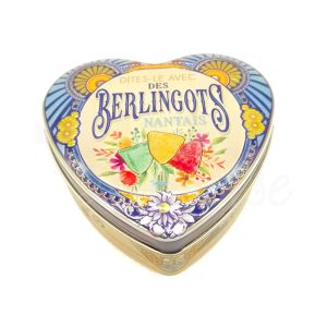 Berlingots Nantais – Boîte Coeur Métal – 100gr
