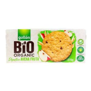 Biscuits Digestifs Aux Fruits et l&rsquo;Avoine Bio Gullon 270g