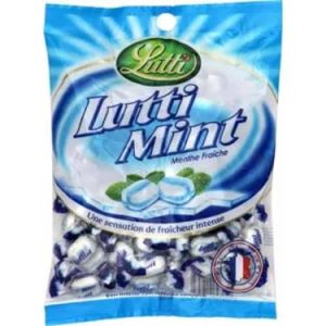 Bonbons Bicolores à la Menthe Sans Gluten Lutti   250 g