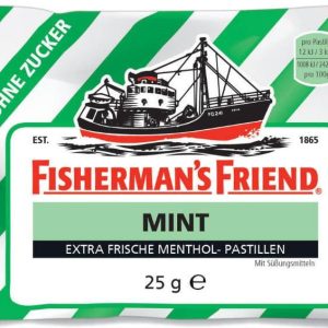 Bonbons Pastilles à la Menthe Sans Sucre Fisherman&rsquo;s Friend 25g