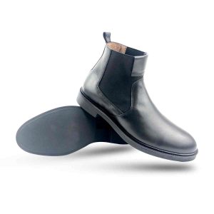 Bottine cuir NOIR (BO821-015)