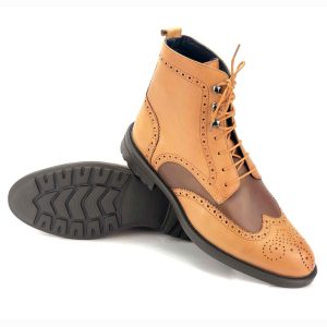 Bottine cuir Taba (BO1989-015)