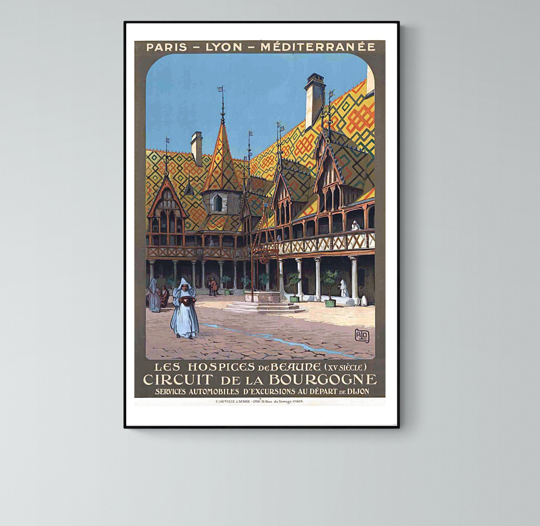 Affiche Les Hospices de Beaune