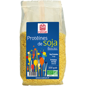 Celnat Protéines de Soja Emincées 300G