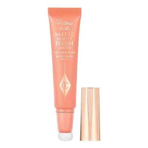 CHARLOTTE TILBURY – Pillow Talk Matte Beauty Blush Wand Blush Liquide Mat – Peach Pop