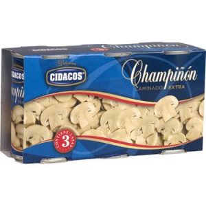 Champignon Laminé Extra Cidacos  3×85 g