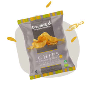 Croustisud Chips de Pommes de Terre 100G