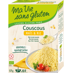Ma Vie sans Gluten Couscous Mais et Riz 375G
