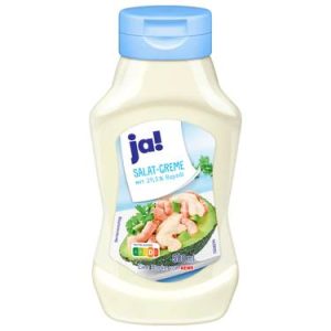 Crème Salade à l&rsquo;Huile de Colza Ja! 500 ml