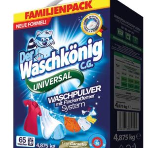 Détergent Lessive en poudre Universal  Der Waschkönig CG 4,875 kg (65 Lavages)