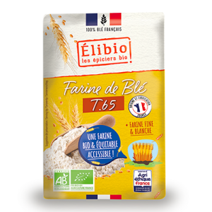 Elibio Farine de Blé T65 1Kg