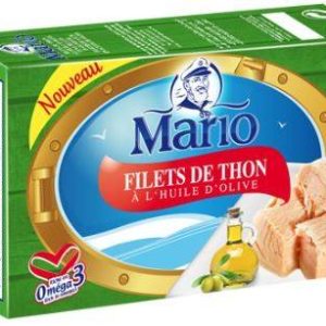 Filets de Thon à l&rsquo;huile d&rsquo;olive Mario 125g