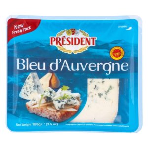 Fromage bleu d&rsquo;auvergne 100g Président
