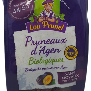 Lou Prunel Pruneaux d’Agen Bio 44-55 sans Noyaux 500G
