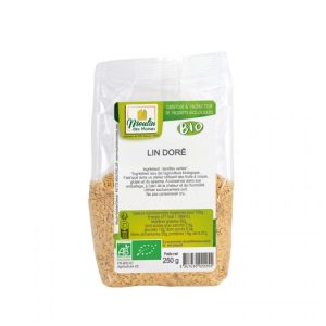 MDM GRAINES DE LIN DORE 250G