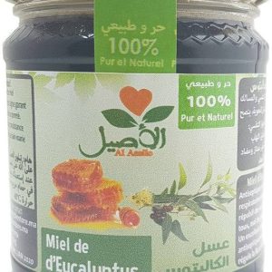 Miel Eucalyptus 100% Pur et Naturel Al-Assil 250g