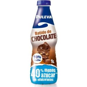 Milkshake au Chocolat 90% Lait Sans Gluten Puleva 1L