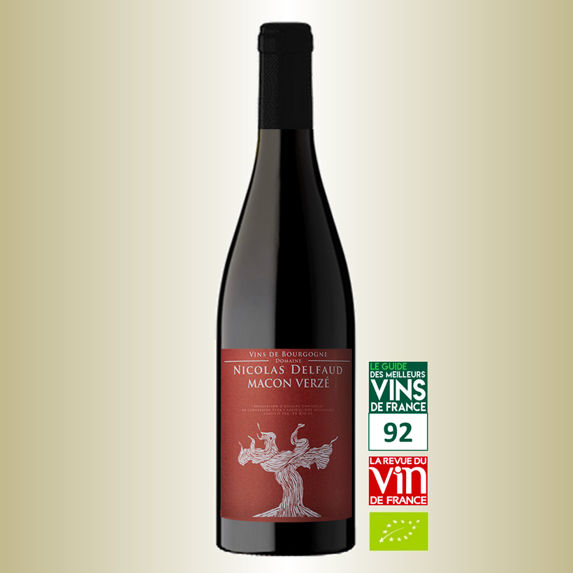 Nicolas Delfaud Mâcon-Verzé Rouge 2023