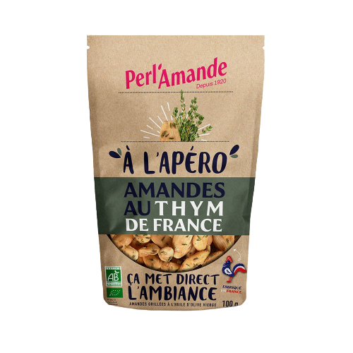 Perl’Amande Amandes au Thym de France 100G