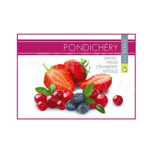 PONDICHERY 12° – 5 Litres – Fraise, Cranberry, Myrtille