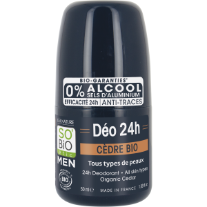 So Bio Déo Men Cèdre 50Ml
