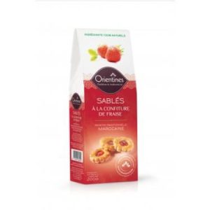Sablés à la Confiture de Fraise Orientines 150g