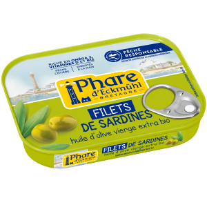 Phare d’Eckmuhl Filets de Sardines à l’Huile d’Olive 100G