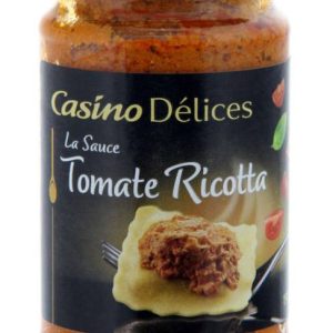 Sauce Tomates Ricotta Basilic  Casino 190 g