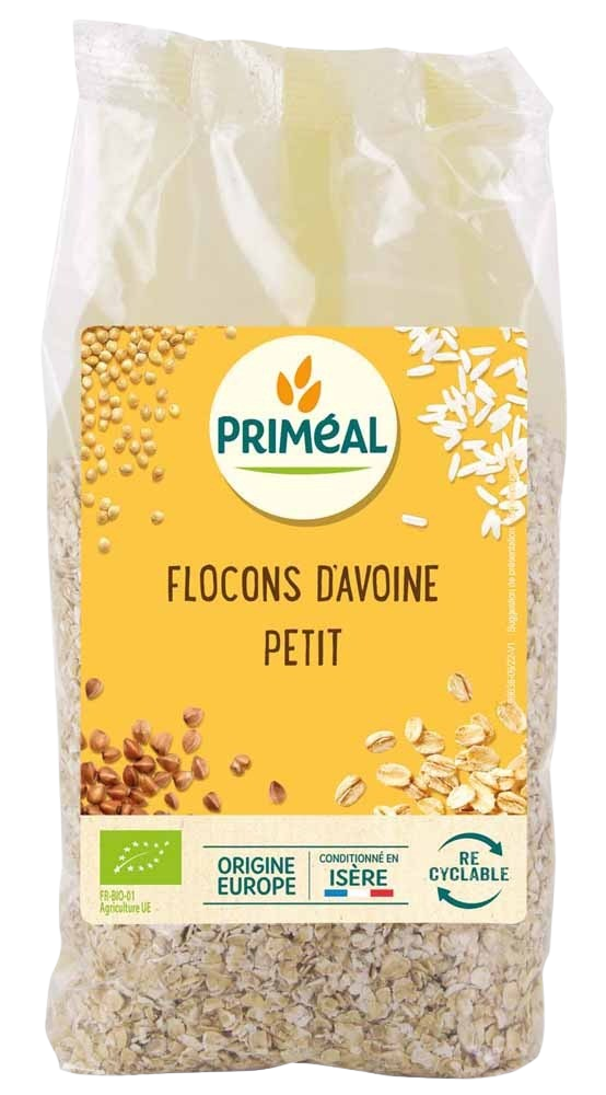 Primeal Flocons d’Avoine Petits 500g