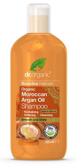 Dr Organic Shampoing à l’Huile d’Argan Marocain 265Ml