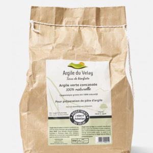 Argile du Velay Argile Verte Concassée 3Kg