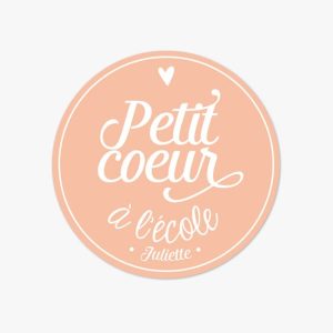 Badge Rentrée Petit Coeur
