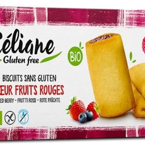 Céliane Biscuits Cœur Fruits Rouges 160G