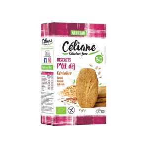 Céliane Biscuits Petit Déjeuner Céréalier 140G
