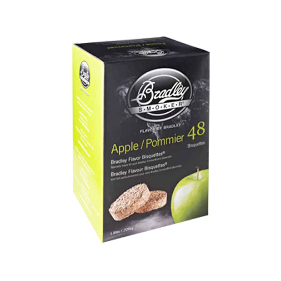Bisquettes Pommier Bradley smoker (x48)