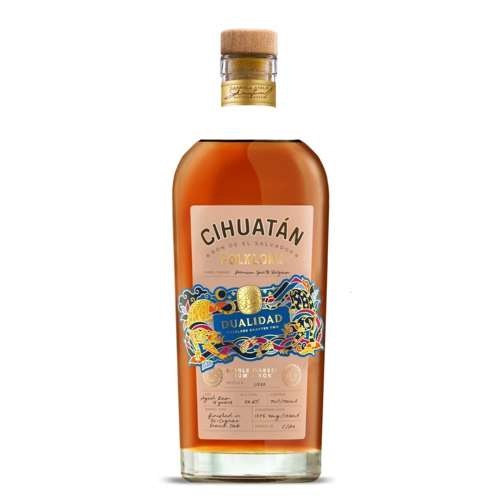 CIHUATÁN, single cask 18 ans rhum 53,6%