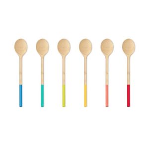 Pebbly Cuillère en Bois Multicolore