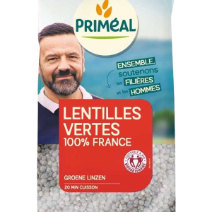 Primeal Lentilles Vertes 500G