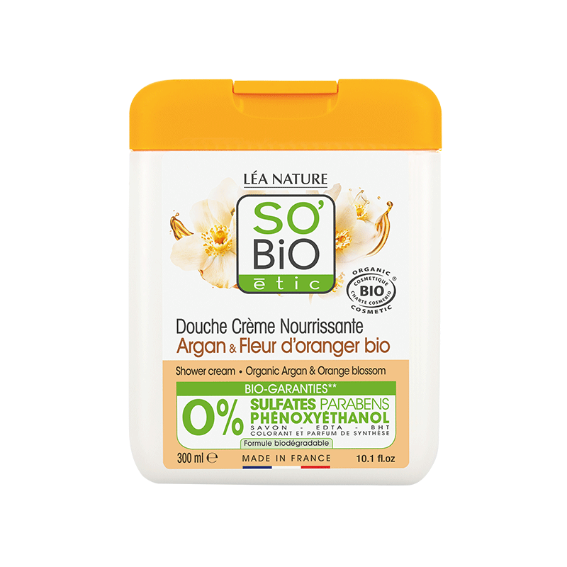 So Bio Douche Crème Argan et Fleur d’Oranger 300Ml