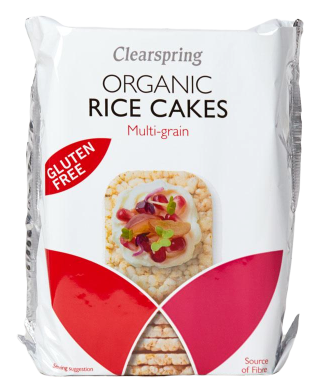 Clearspring Galettes de Riz Multicéréales 130G